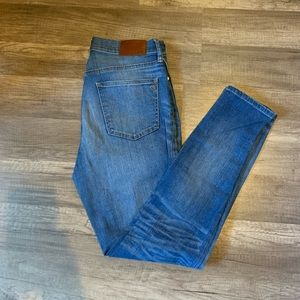 Madewell High Riser Skinny Jeans